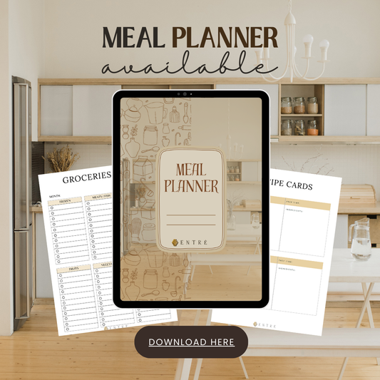 Entre Meal Planner [Digital + Printable]